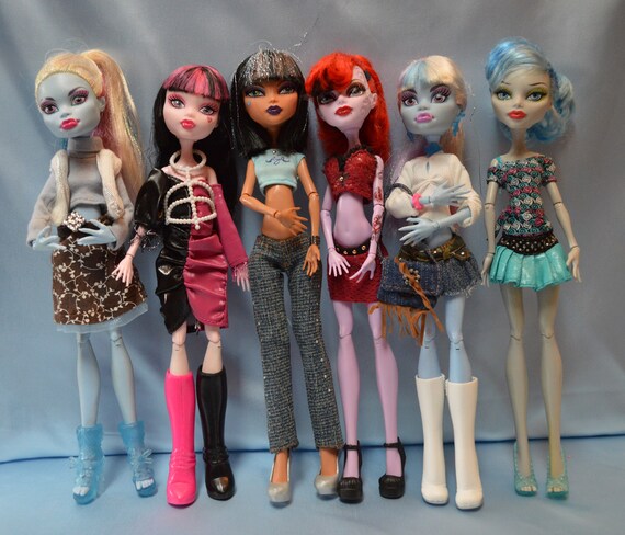 etsy monster high dolls