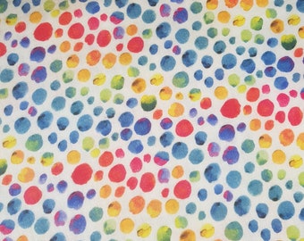 Muslin dots rainbow
