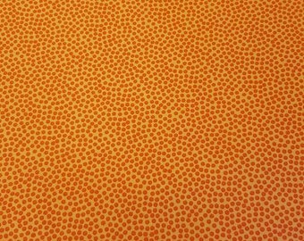 Baumwolle "Dotty" orange