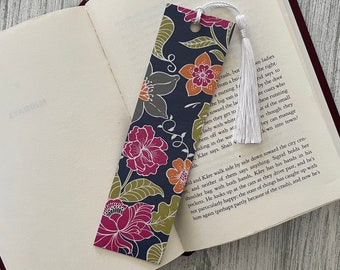 Tropical Floral Bookmark