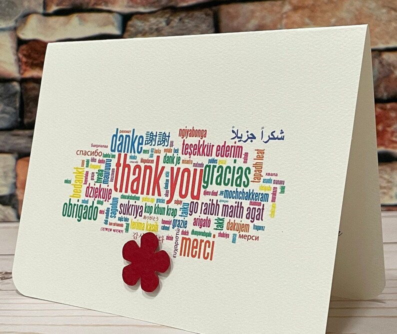 Thank You 5 Card Bundle - Etsy
