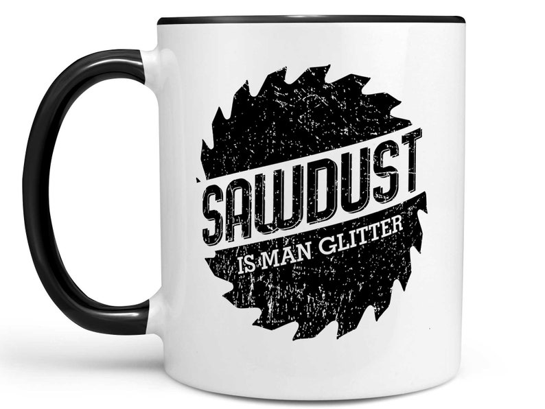 image 0 Black Handle Mug