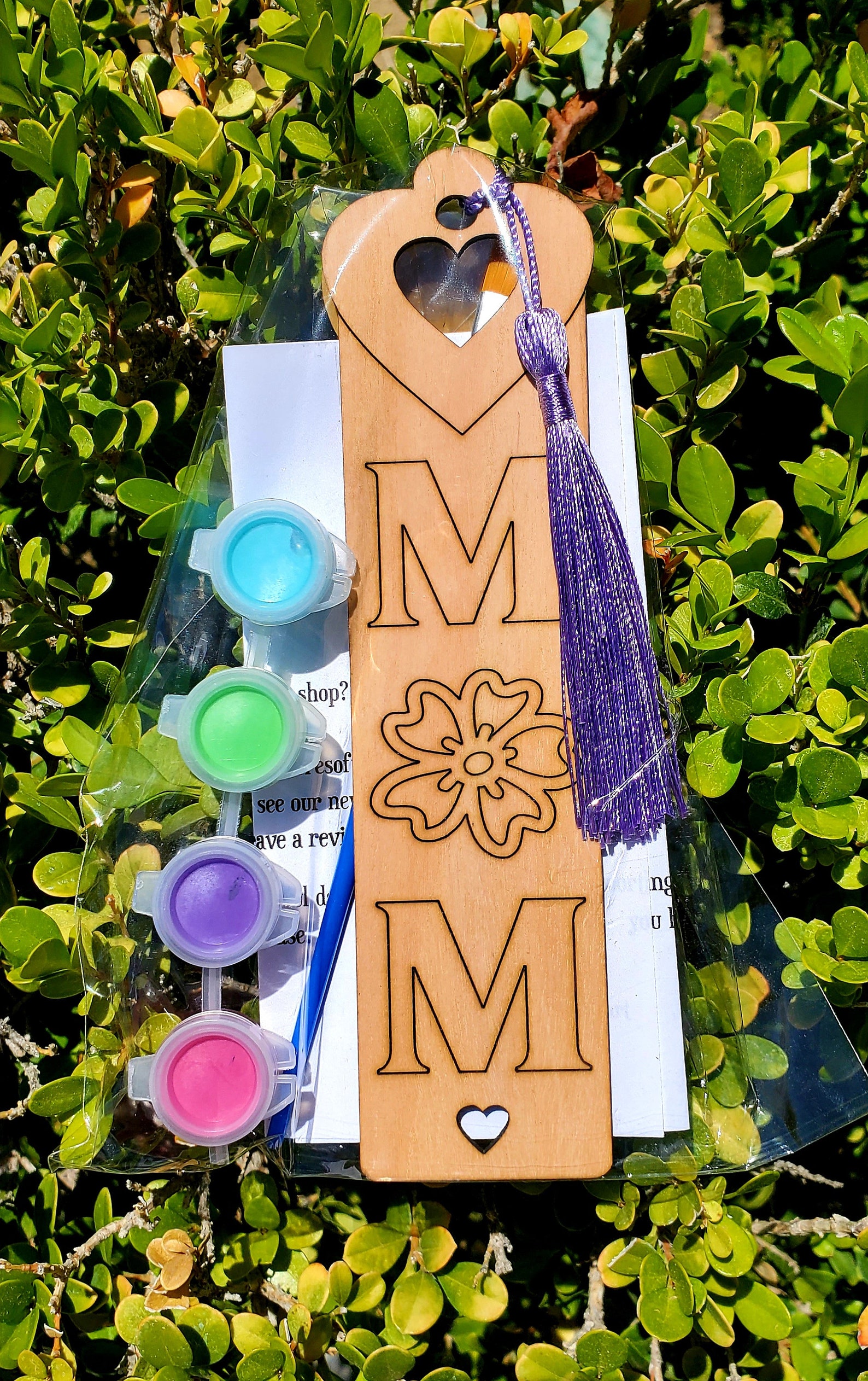 Mother's Day and Grandma/nana DIY Bookmarks - Etsy