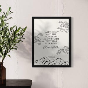 Fourth Wing Poster, Rebecca Yarros Quote Print, Bookish Gifts, Violet Sorrengail Art Print, Basgiath College Poster, Dragon Lover Wall Art