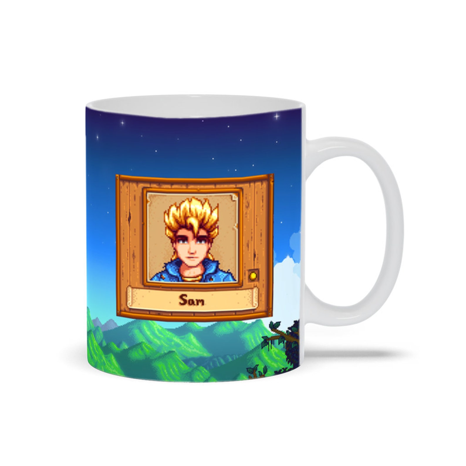 Stardew Valley Mug Sam Stardew Valley Character Gift Etsy