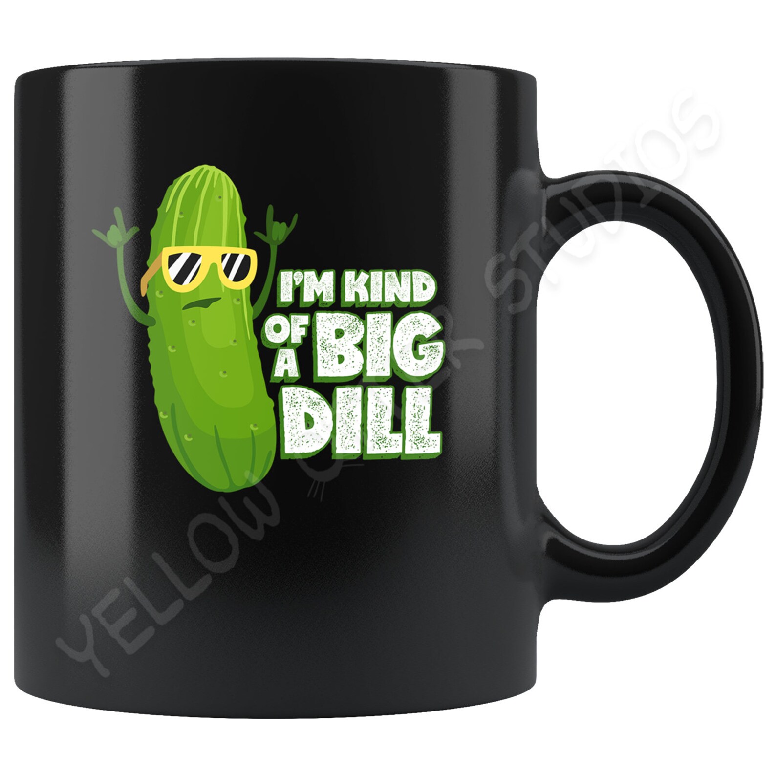 im kinda a big dill mug