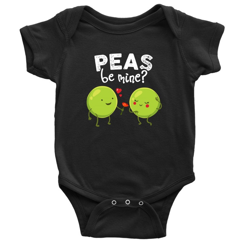 Baby Girl Bodysuit Cute Valentines New Baby Gift Funny Peas Baby Clothes Outfit Secret Admirer Unique Baby Shower Present