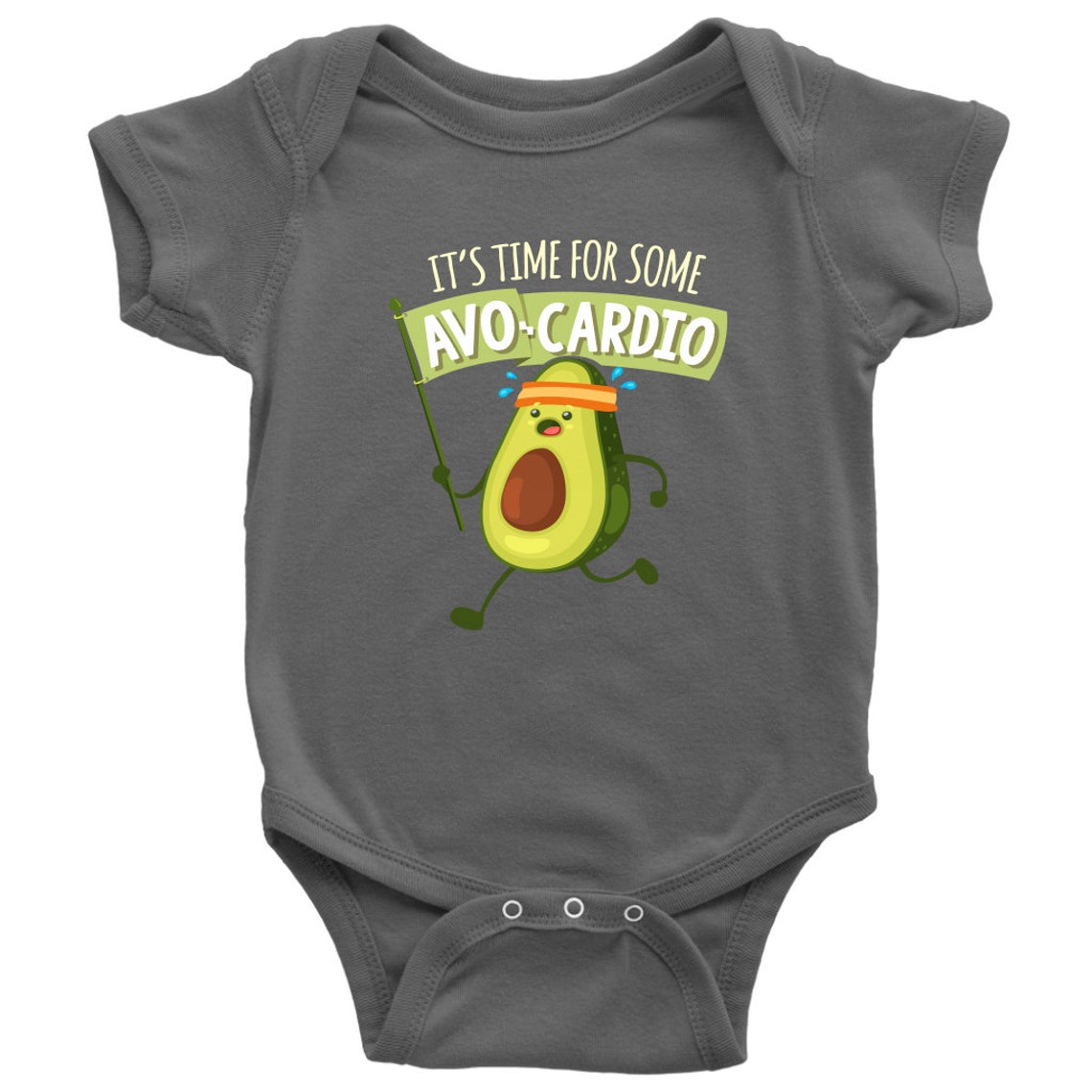 Baby Bodysuit for Girls Funny Avocado Baby Clothes Outfit Etsy
