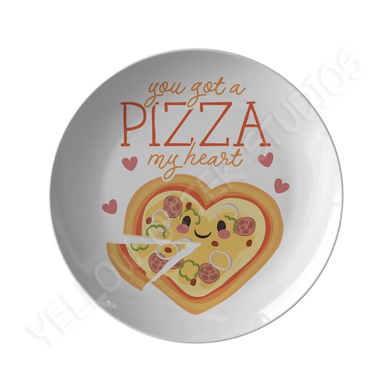 Pizza Teller Sie Haben Einer Pizza Mein Herz Susse Pizza Etsy