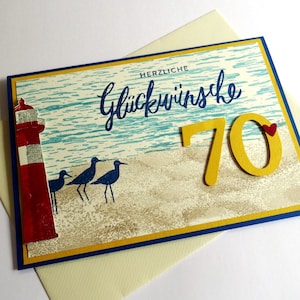 Karte maritim individuelle Farbwahl mit Zahl