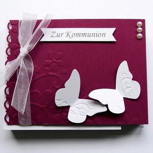 Geldgeschenk Kommunion Konfirmation personalisierbar