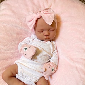 Full Body Silicone Baby Girl 8.5cm 3.4 In Full Silicone Baby