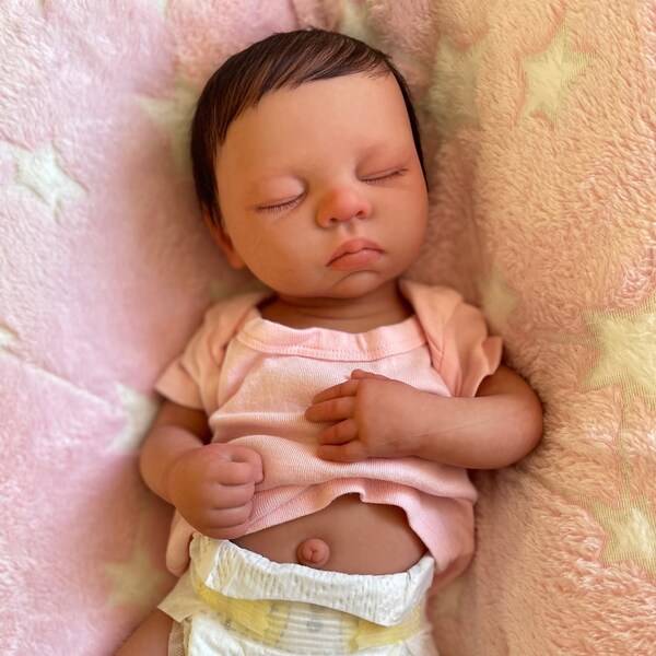 Full body silicone baby anatomically correct baby GIRL or BOY 18” and approximately 7lbs