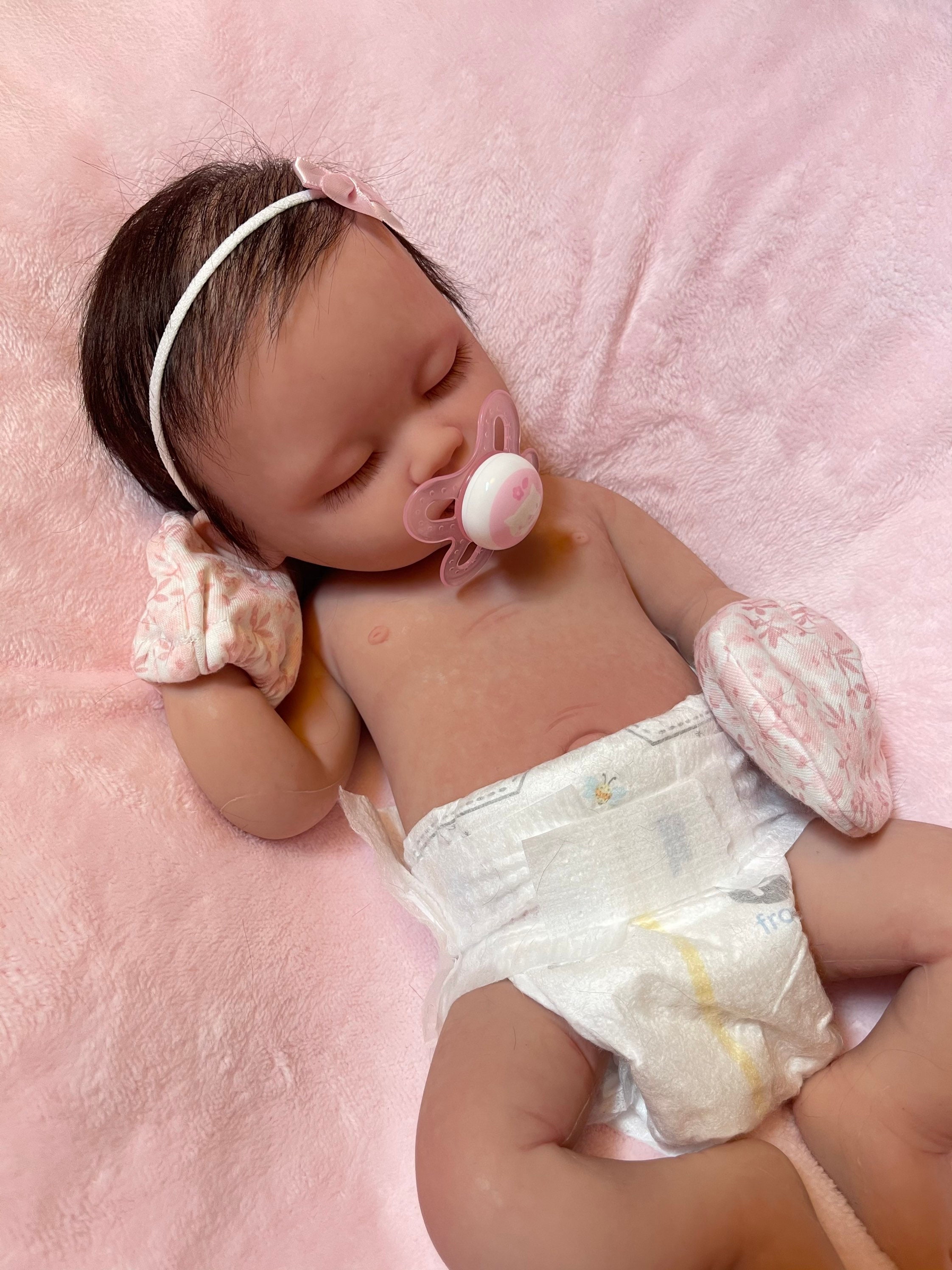 Bebé de silicona de cuerpo completo anatómicamente correcto NIÑA o NIÑO 18  y aproximadamente 7 libras -  México
