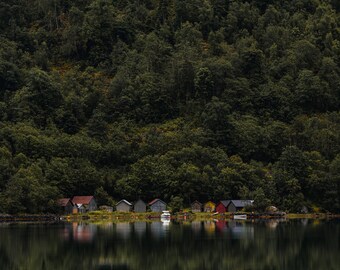 Norwegian Fjord #2 A4, A3 and A2 print sizes available.