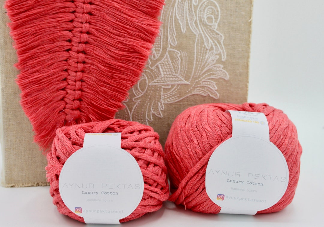 Thick XXL Knitting Wool Chunky Bulky Yarn Cotton Macrame Etsy UK