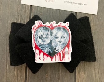 Halloween-Haargummis – Gruselige Geister & Spinnennetze, Schwarz-weiß, Für Frauen & Mädchen (2 Stück)