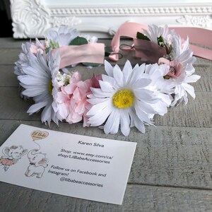 Toddler flower crown, baby flower crown, flower crown, floral accessories, floral headband, flower girl accessories, wedding accessories