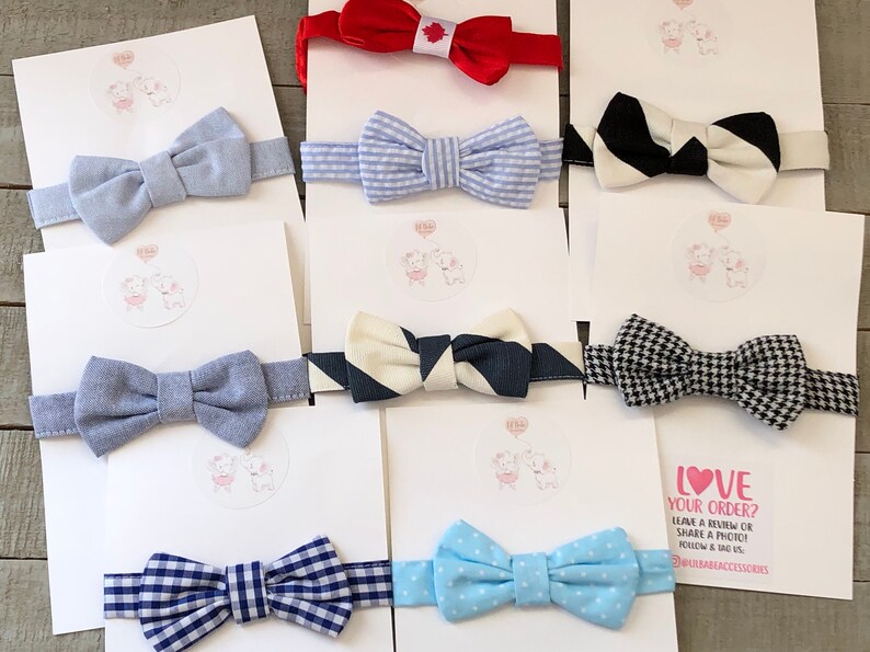 baby shower gift toddler bow tie first birthday bow tie Bow ties adjustable bow ties