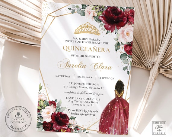 She's Fifteen Quinceañera Invitation - Quinceanera Invitations