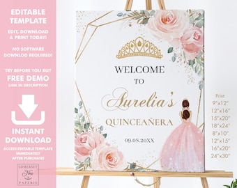 pink quinceanera
