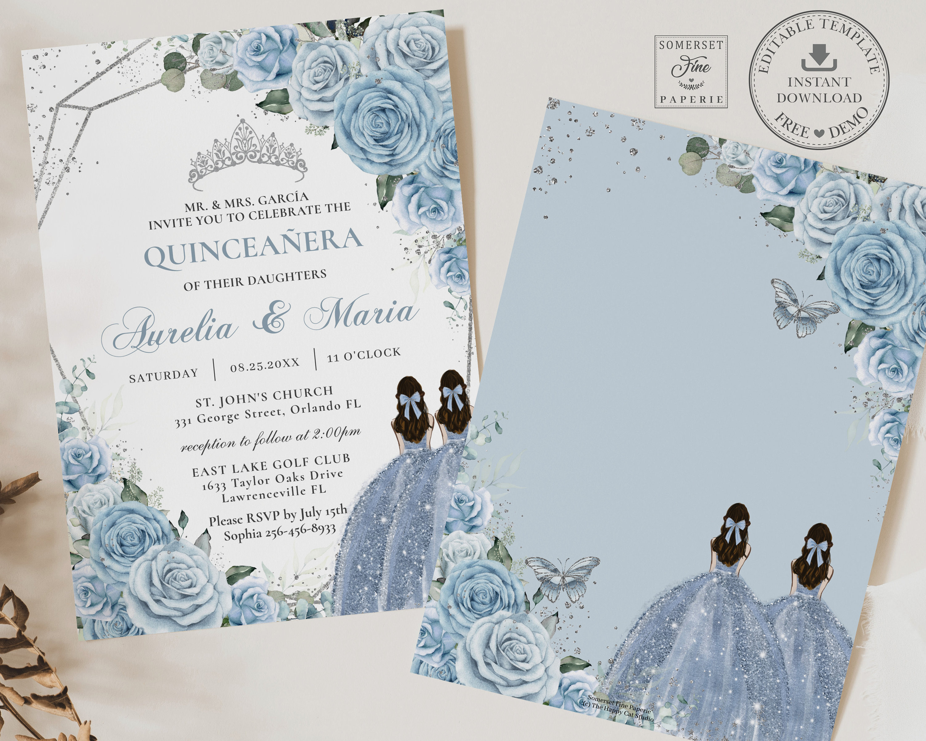 invitaci-n-de-quincea-era-con-flores-plateadas-en-azul-beb-descarga