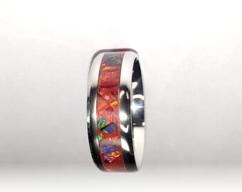 Blood Opal Ring Etsy