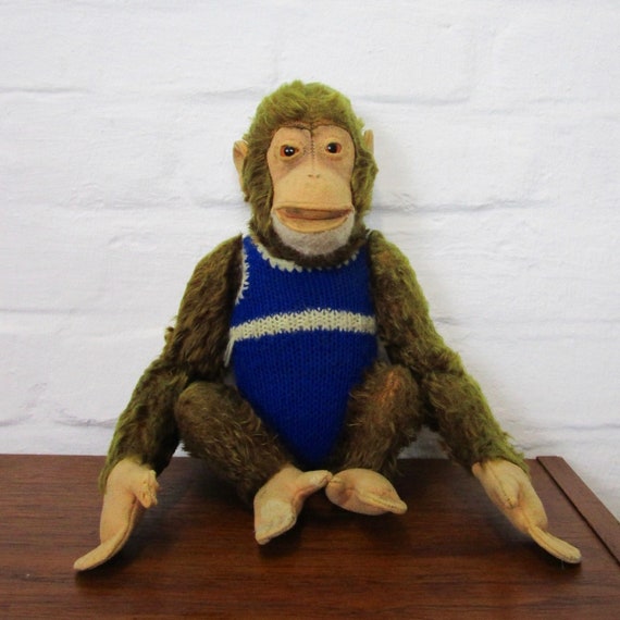 1960's stuffed monkey