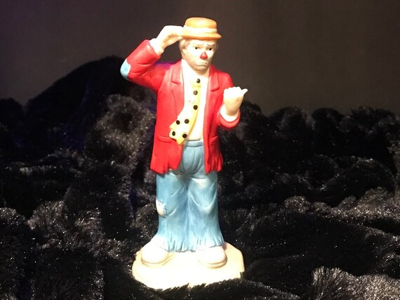 Rare Emmett Kelly Jr Clown Collection Exclusively Made From | Etsy