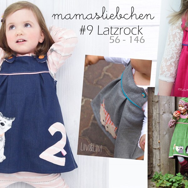 EBook E-Book #9 Latzrock Kids Skirt Sewing Pattern