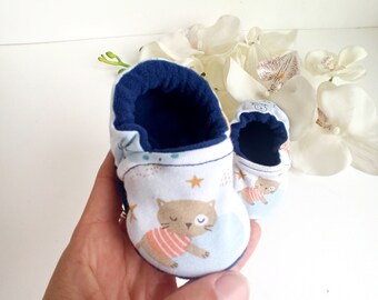 Baby slippers - Silent night - polar bear