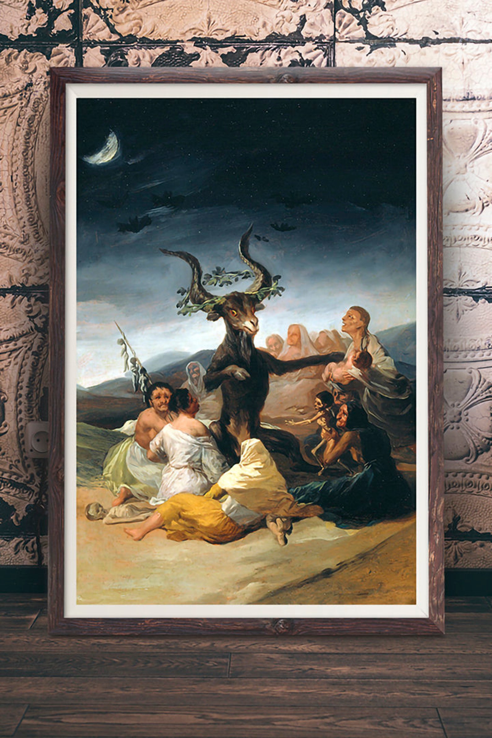 Картина гойи шабаш ведьм