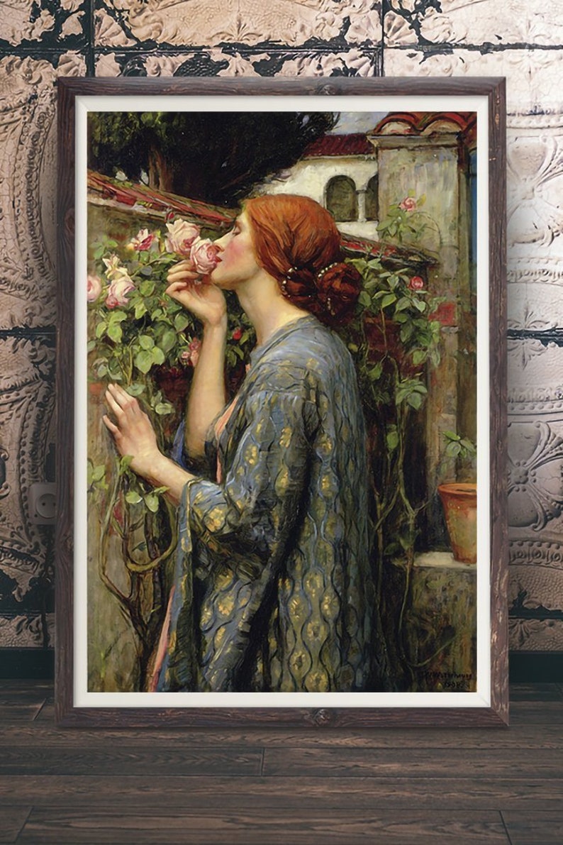 The Soul of the Rose Pre Raphaelite Renaissance Art John William Waterhouse