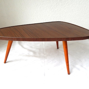 Large flower stool stool vintage 50s 60s side table flower stand rockabilly old stool bench flower stool etagere 1950s No. 2