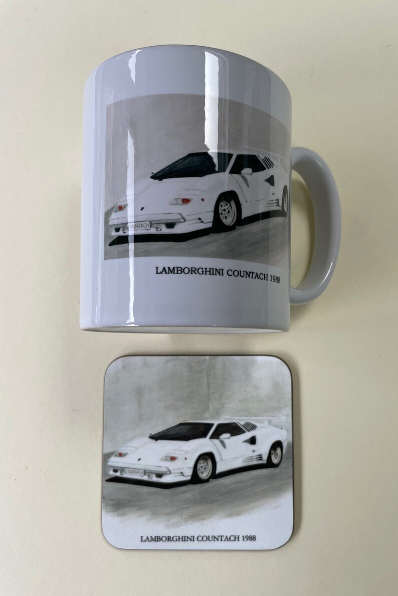 Lamborghini, White Lamborghini Countach, 1986 Lamborghini, Countach ...