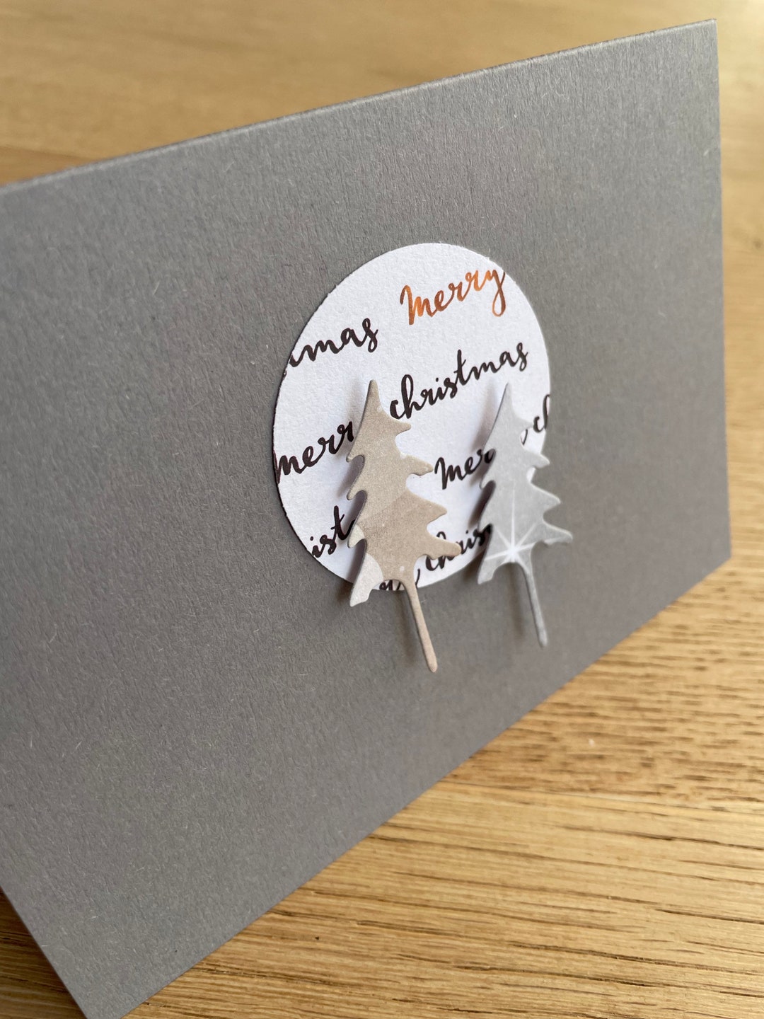 Weihnachtskarte Etsy.de