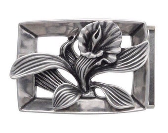 Flower belt buckle | Etsy