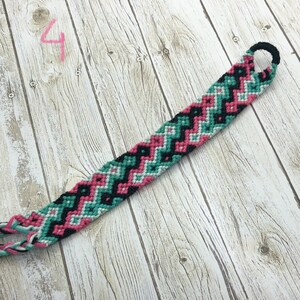Hand crafted woven VSCO friendship bracelets macrame knotted affordable bracelets/anklet 4