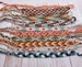 Hand crafted woven VSCO friendship bracelets ~ macrame knotted affordable bracelets/anklet 