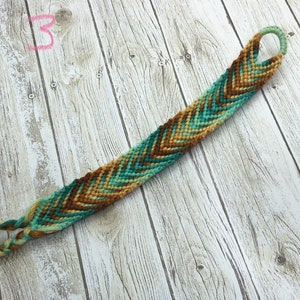 Hand crafted woven VSCO friendship bracelets macrame knotted affordable bracelets/anklet 3