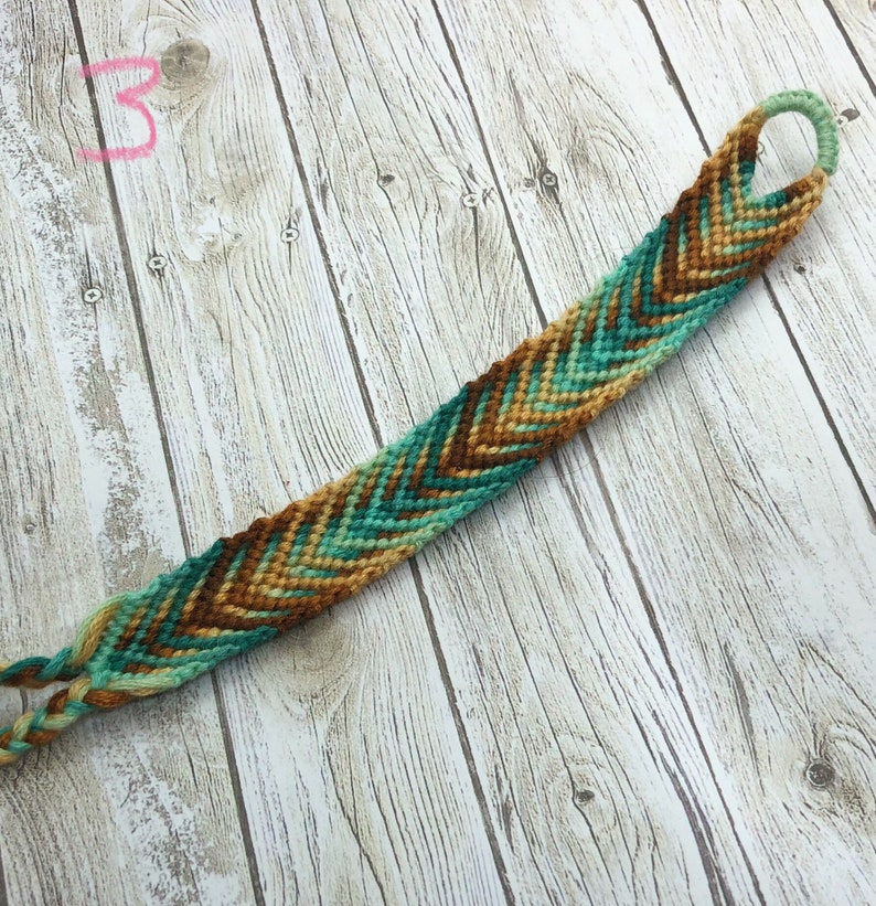 Hand crafted woven VSCO friendship bracelets macrame knotted affordable bracelets/anklet 3