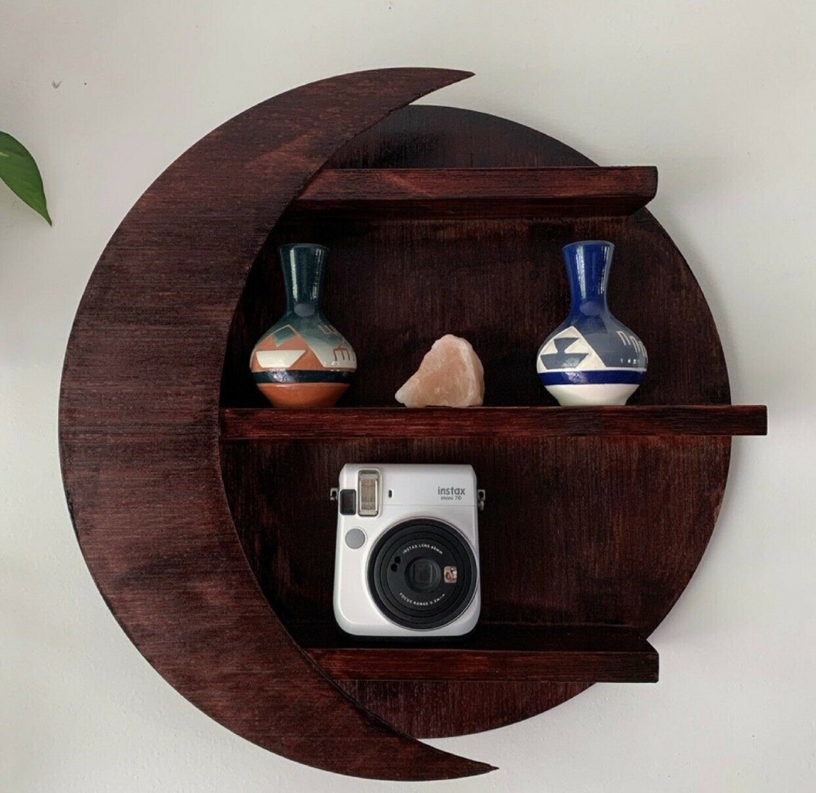 Moon Shelf Moon Crystal Shelf Moon Shelf Wall Decor Moon Etsy