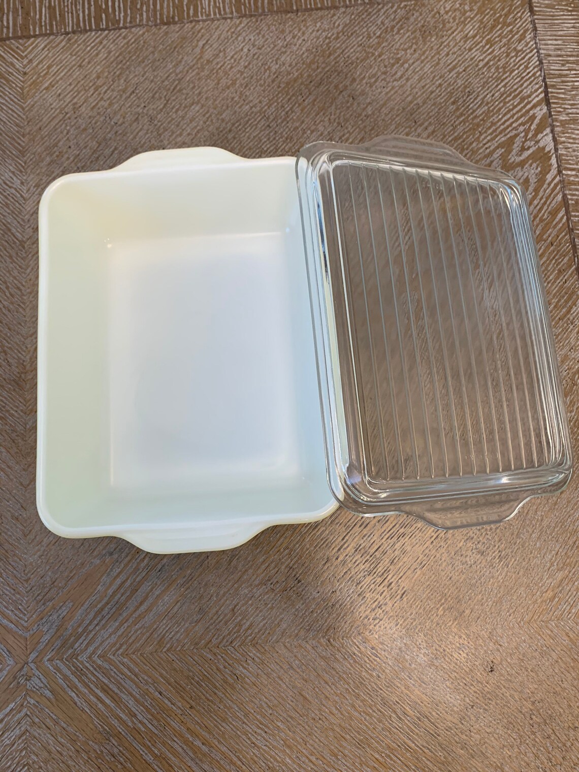 Rectangular Vintage Pyrex Vintage Pyrex Yellow Rectangular Dish-1 1/2 Qt.with Lid - Etsy