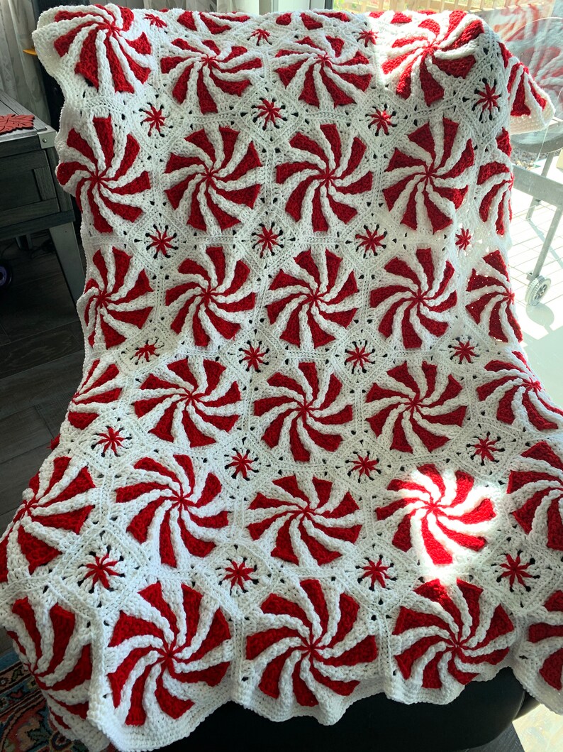 Peppermint Afghan Crochet Handmade Cherry Red Approximate Size 45x60 Blankets Throws Home Living Gkjwonosaricom Peppermint Afghan Crochet Handmade Cherry Red Approximate Size 45x60 Blankets Throws Home Living Gkjwonosaricom