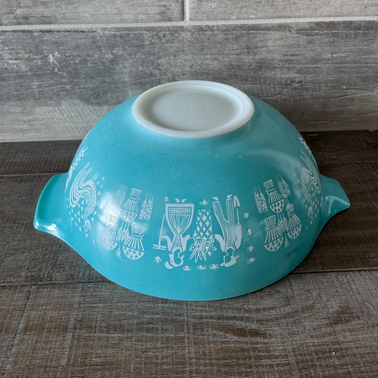 Vintage Pyrex Amish Butterprint Cinderella Bowl 4 Quarts 444 - Etsy
