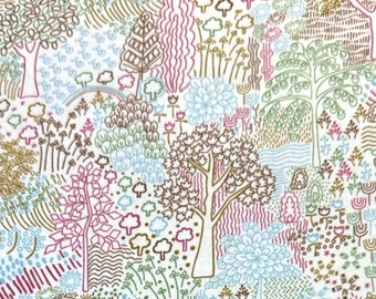 BAUMWOLLE Woodland Walk - Melody Autumnal LIBERTY LONDON