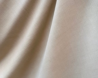 Viskose / Leinen (Webware) BEIGE