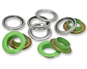 PRYM COLORFUL eyelets and discs, 11 mm and / or 14 mm, various COLORS to choose from