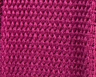 Gurtband SOFT Baumwoll-Polyester-Mix FUCHSIA 4 cm