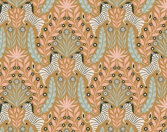 Zesty Zebra - Bushwillow Baumwolle COTTON + STEEL - Kollektion: Savanna